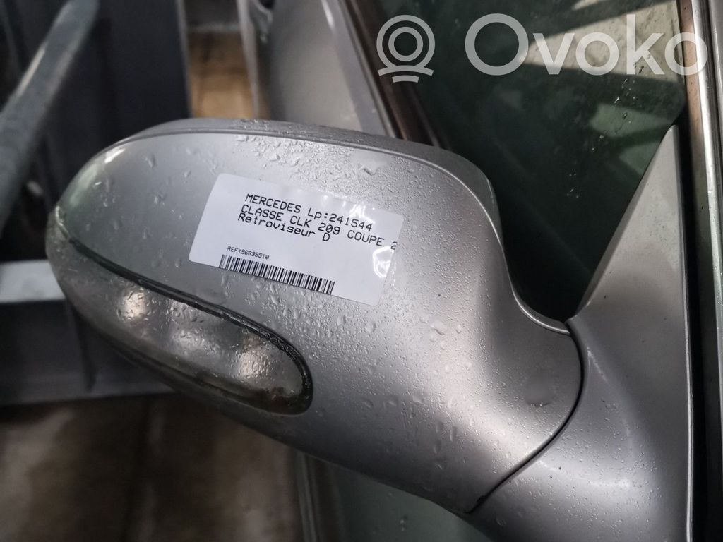 Mercedes-Benz CLK A209 C209 Oglindă exterioară manuală 