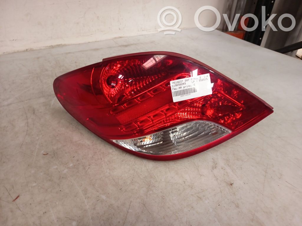 Peugeot 207 Luci posteriori 