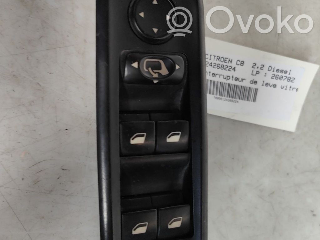 Citroen C8 Electric window control switch 