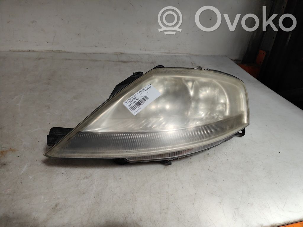 Citroen C3 Phare frontale 