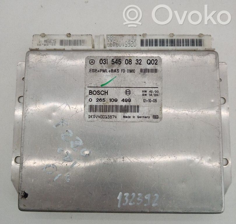 Mercedes-Benz E W210 Other control units/modules 