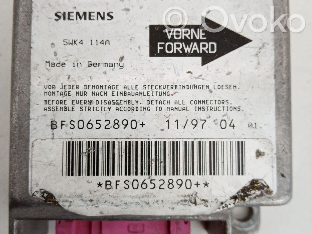 Opel Corsa B Airbag control unit/module 