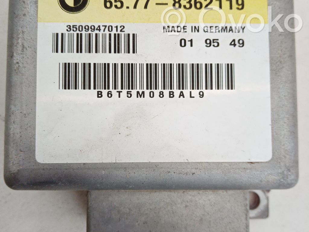 Airbag control unit/module   65778362119,12198403,65778362119