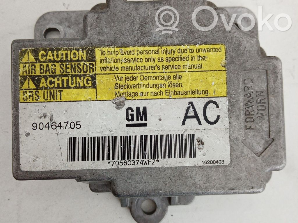 Airbag control unit/module   90464705AC