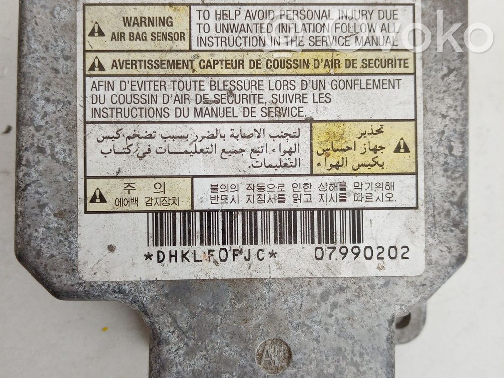 Daewoo Matiz Airbag control unit/module 