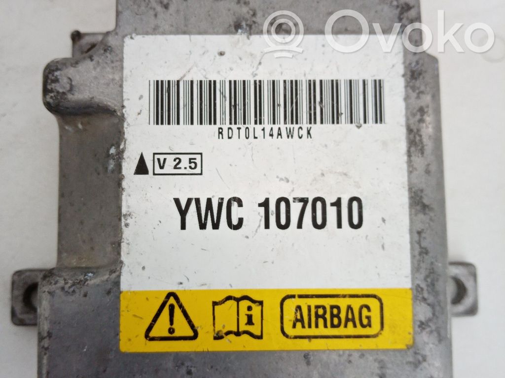 Module de contrôle airbag   YWC107010