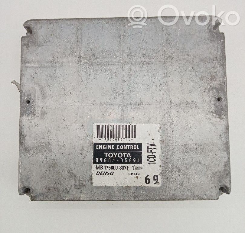 Engine control unit/module   8966105691,69,MB1758008071