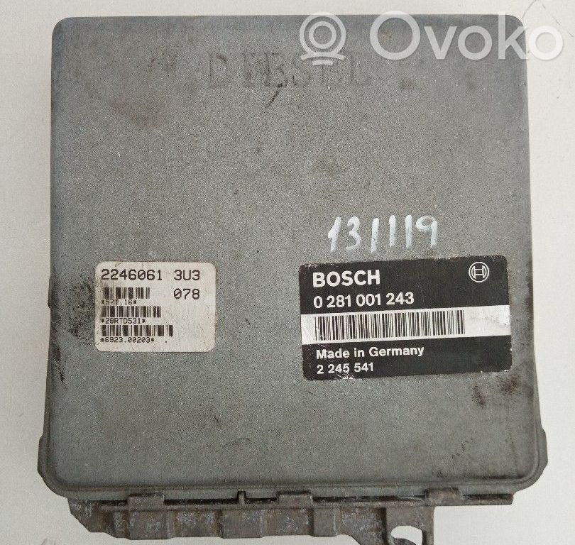 Dzinēja vadības bloks   0281001243,2245541,22460613U3,BOSCH