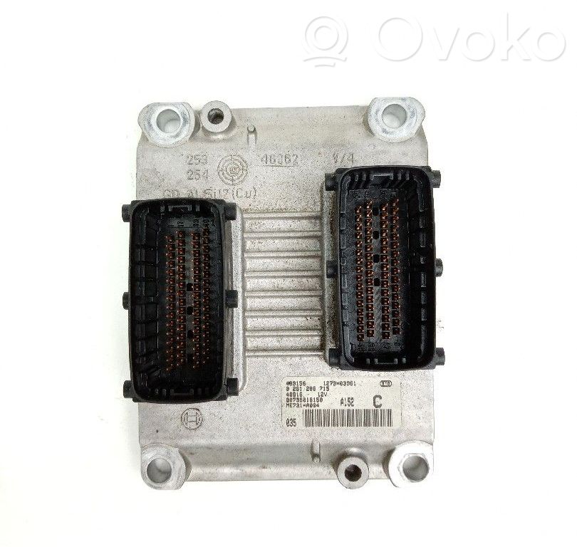 Engine control unit/module   0261206715,00735018150,1279H03961,206715,489156,ME731HA004