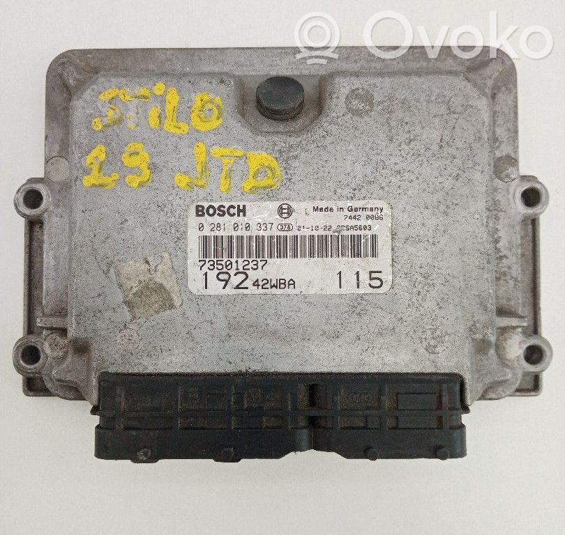 Fiat Stilo Engine control unit/module 