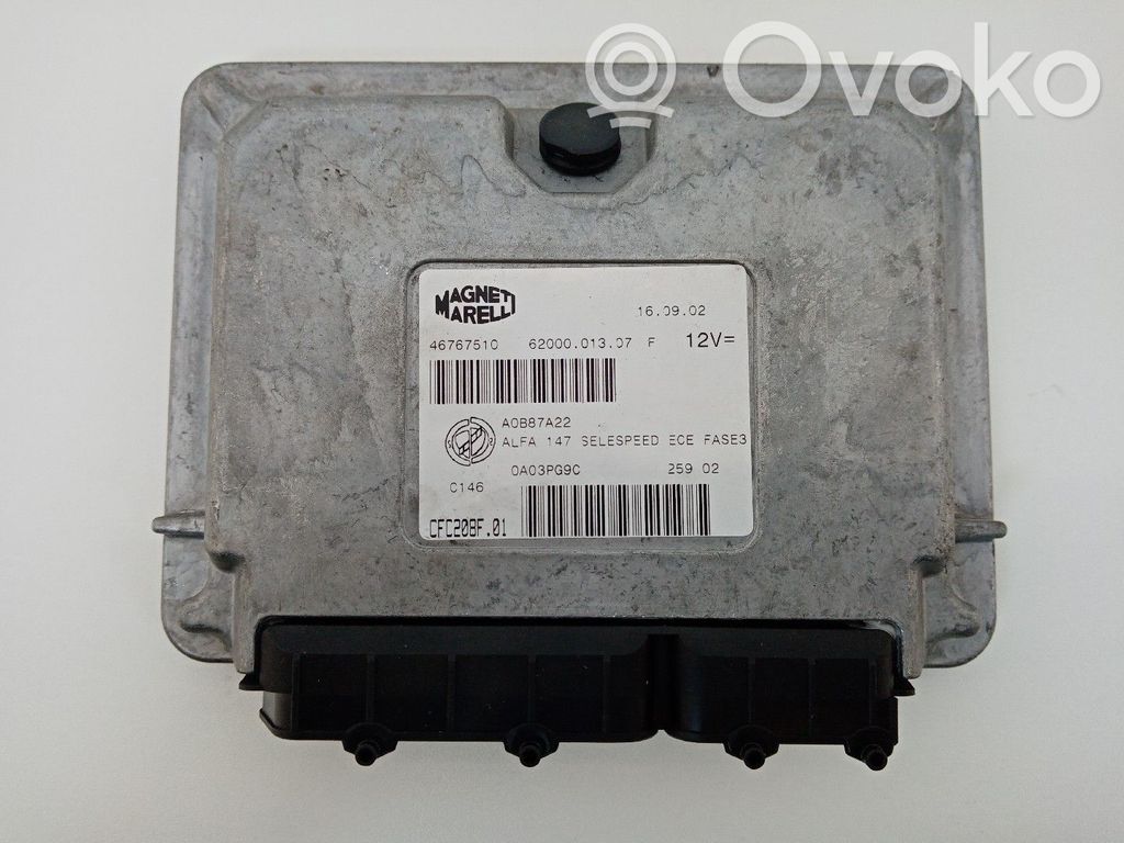 Alfa Romeo 147 Engine control unit/module 