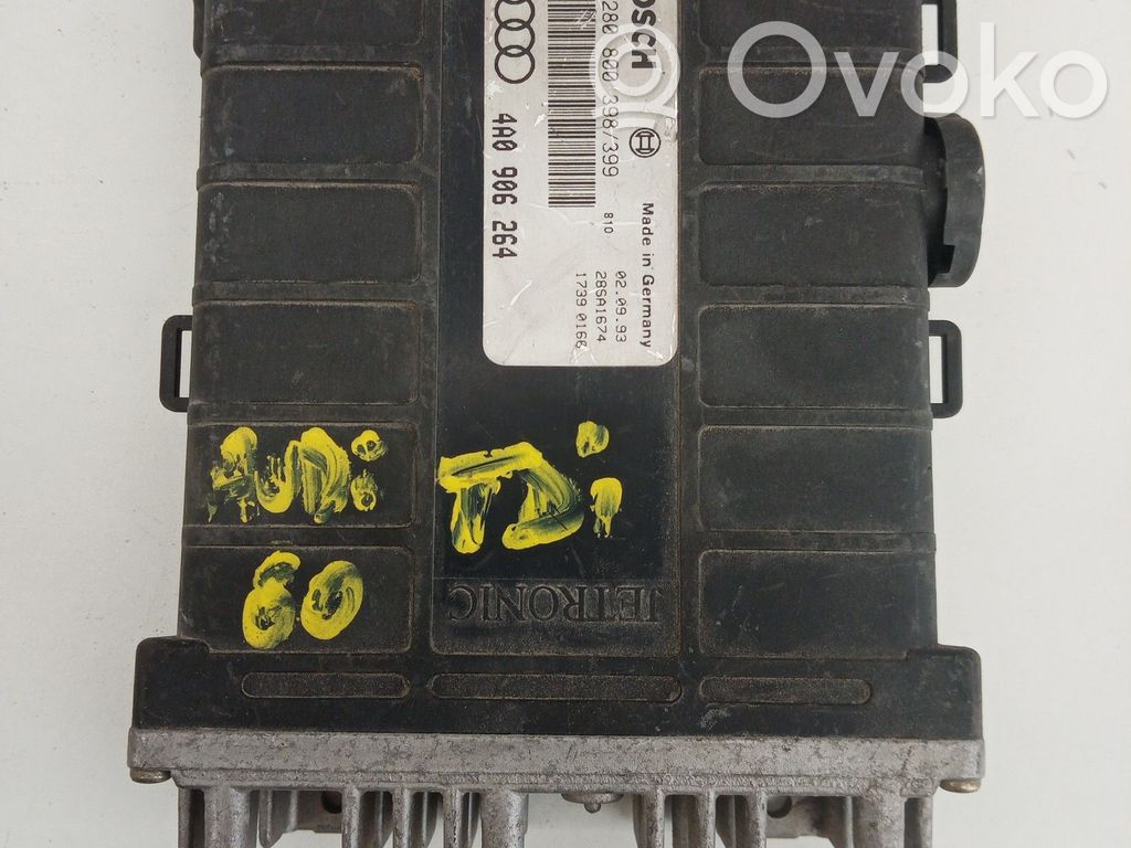 Engine control unit/module   4A0,0280800398,264,399,906,BOSCH