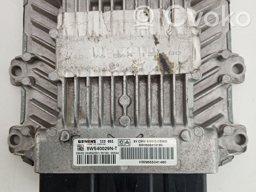 Peugeot 407 Engine control unit/module 