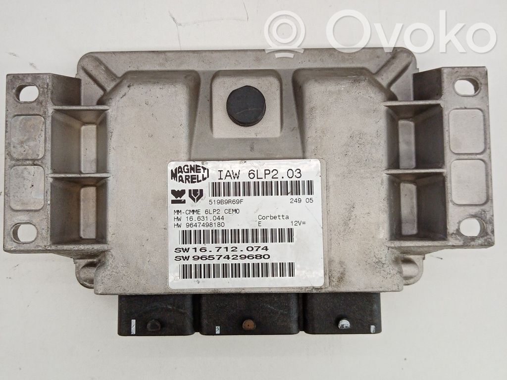 Peugeot 206 Engine control unit/module 