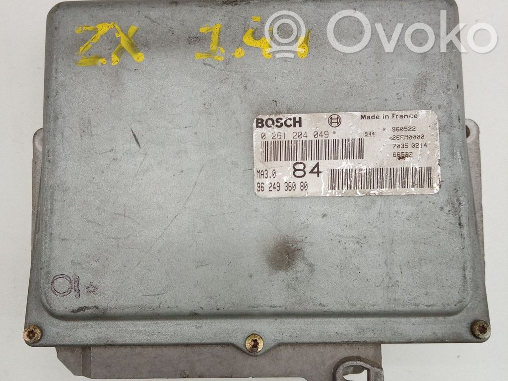 Citroen ZX Engine control unit/module 