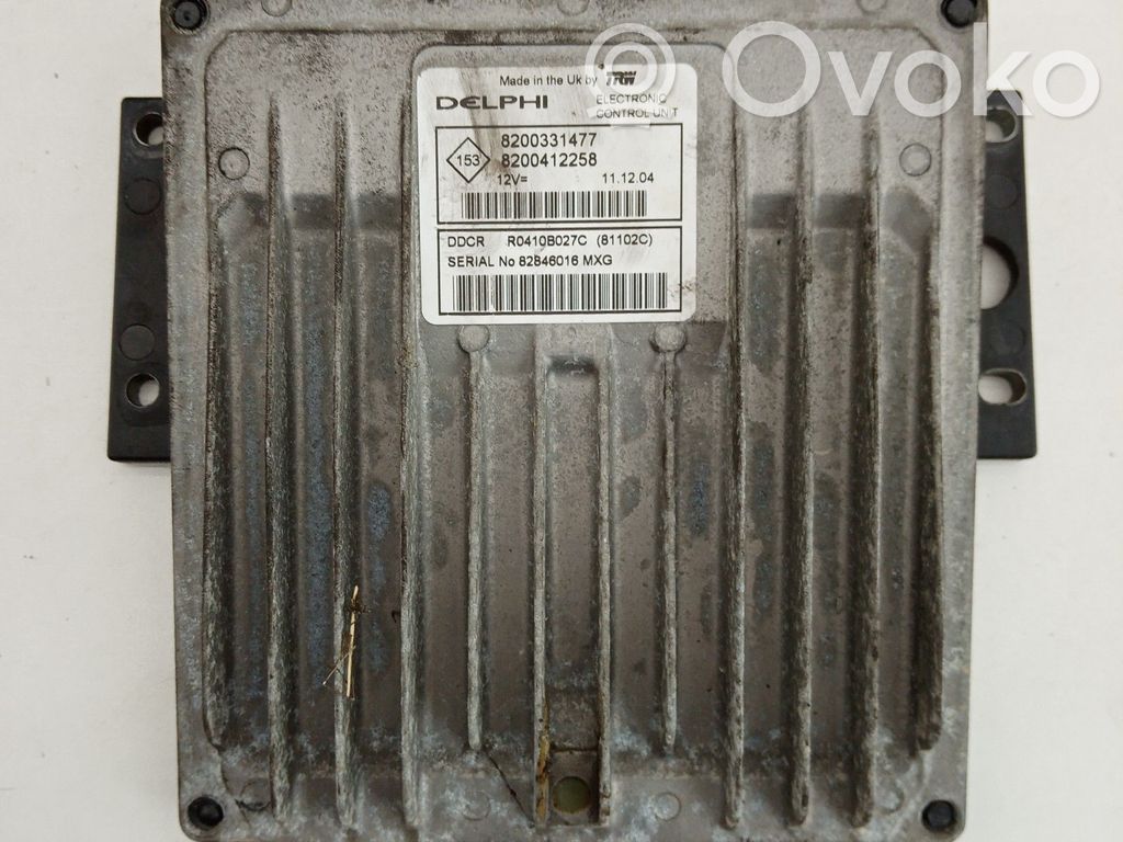 Renault Clio II Engine control unit/module 