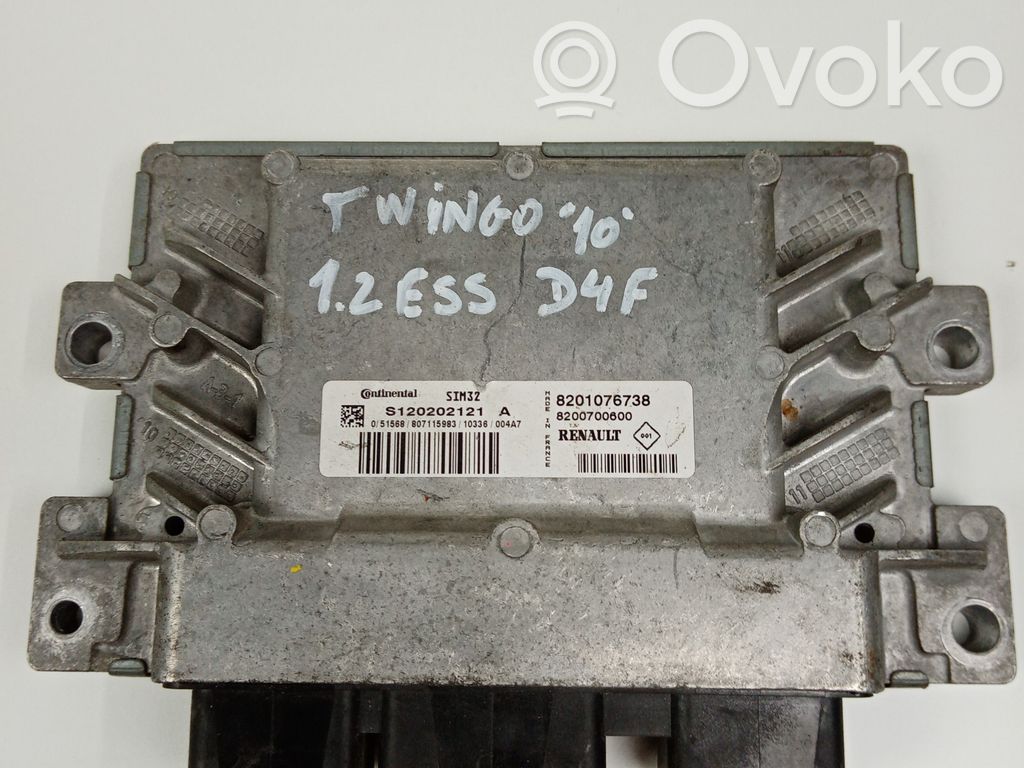 Engine control unit/module   8201076738,S120202121A