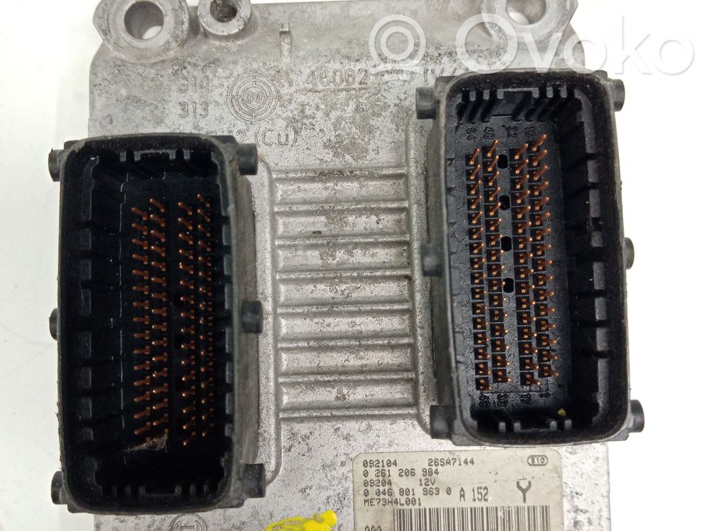 Lancia Ypsilon Engine control unit/module 