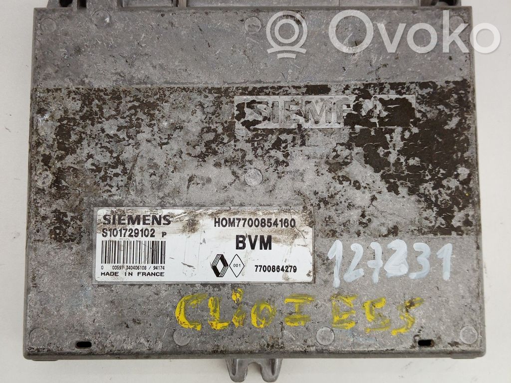 Renault Clio I Engine control unit/module 