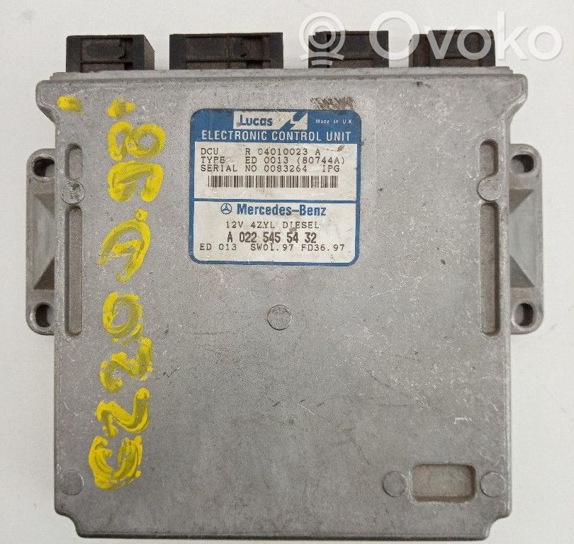 Engine control unit/module   022,32,54,545,DCUR04010023A,LUCAS