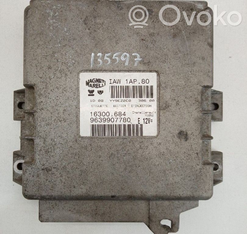 Peugeot 206 Engine control unit/module 