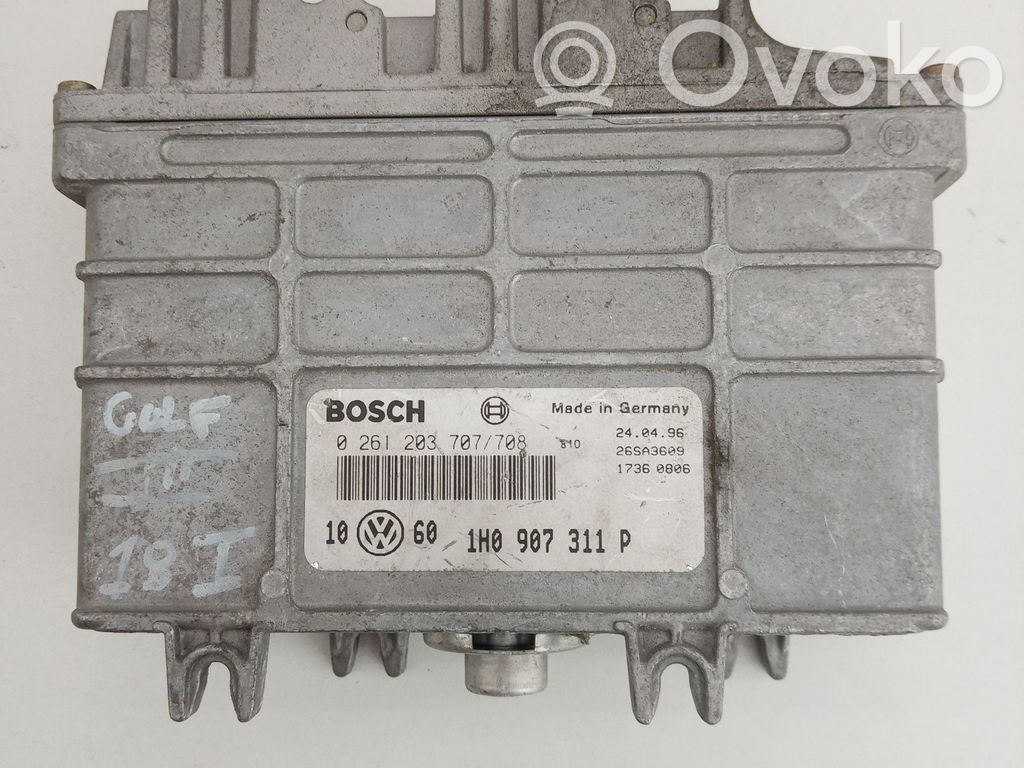 Volkswagen Golf III Sterownik / Moduł ECU 