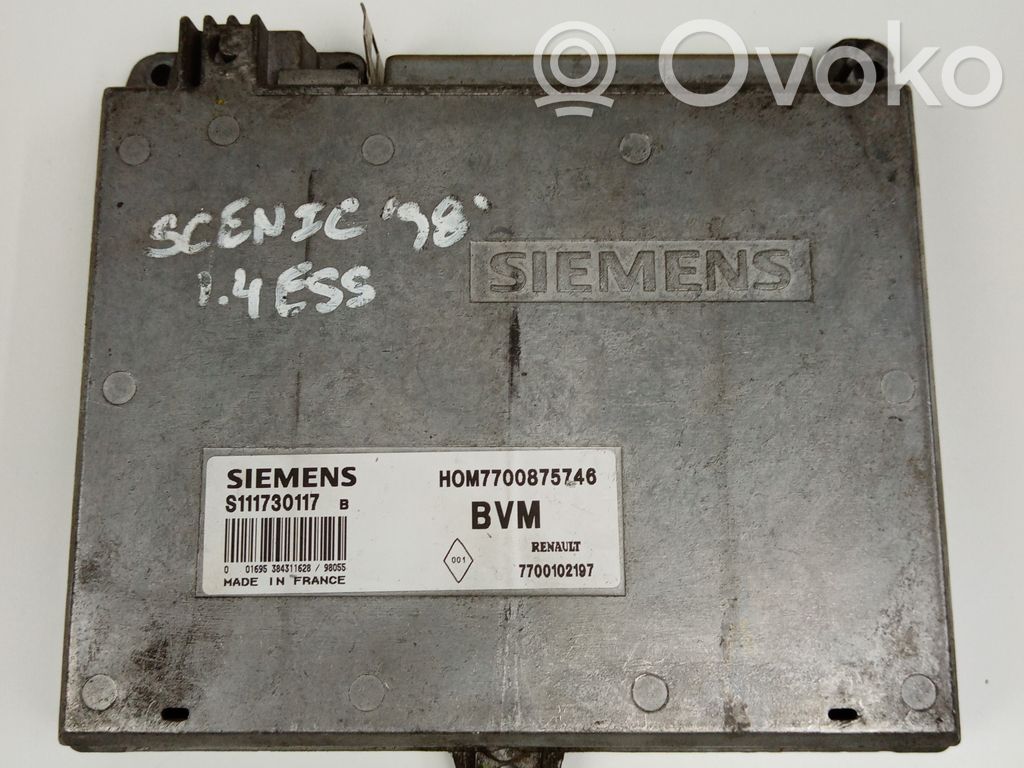 Engine control unit/module   7700102197,S111730117B
