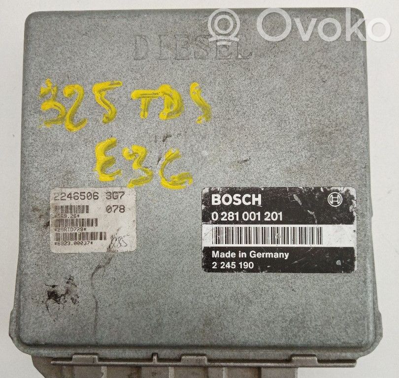BMW 3 E36 Engine control unit/module 