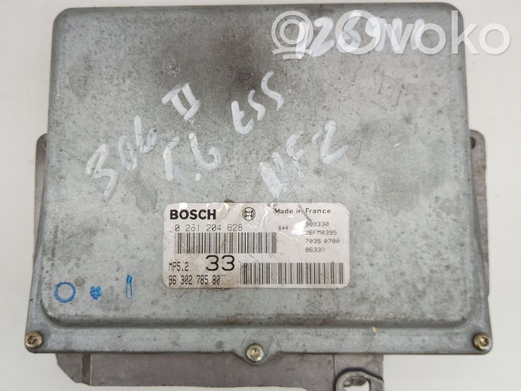 Peugeot 306 Engine control unit/module 