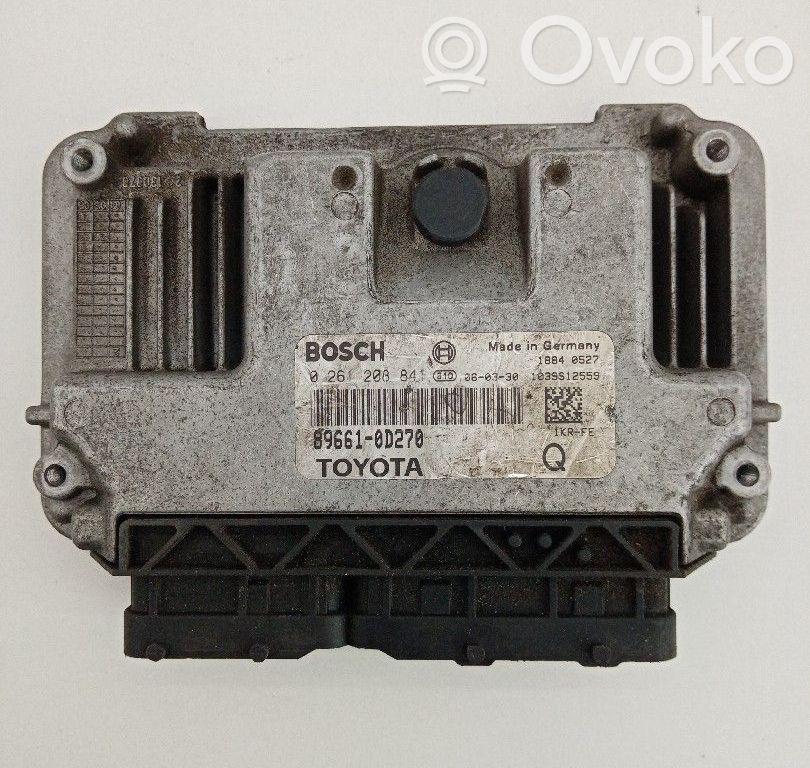 Engine control unit/module   0261208841,896610D270,BOSCH