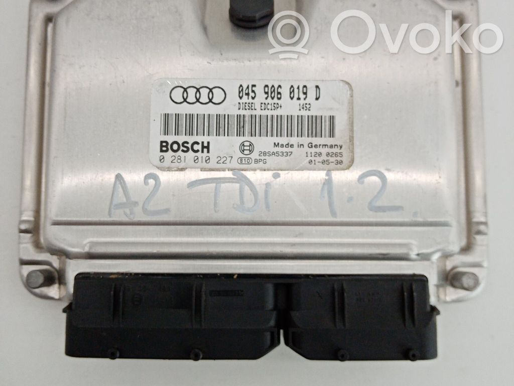 Audi A2 Engine control unit/module 