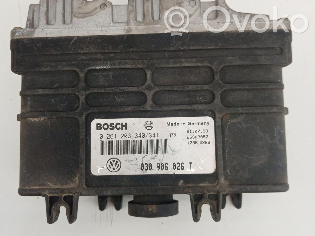 Engine control unit/module   030,026,0261203340,341,906,BOSCH