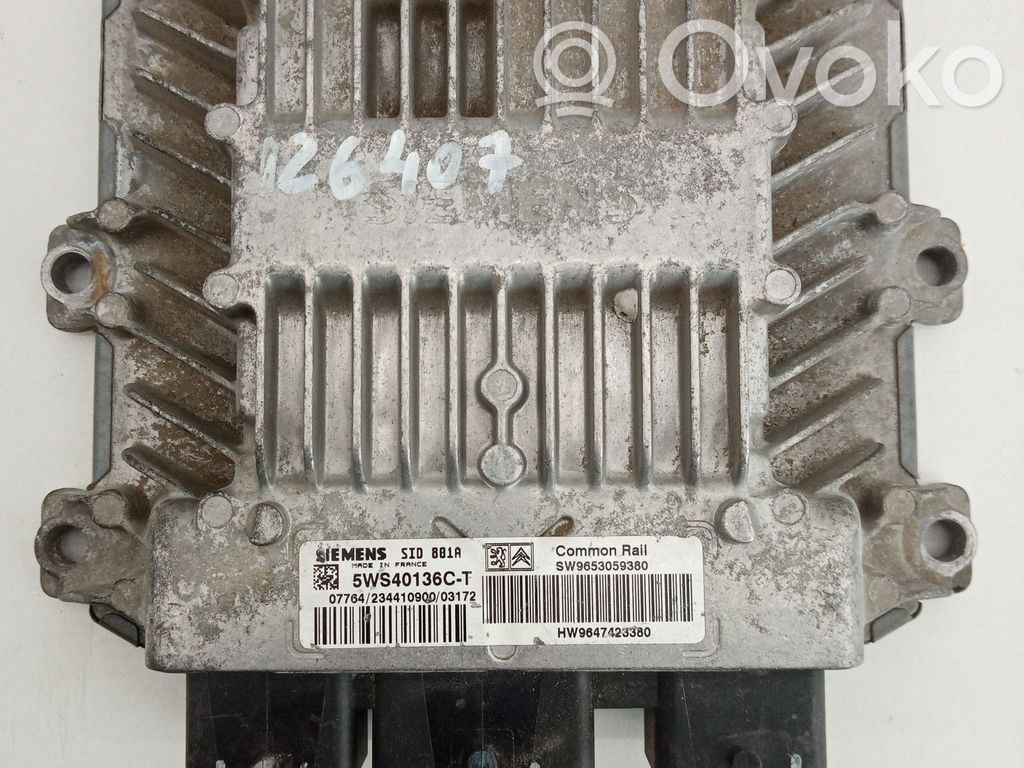 Citroen Berlingo Engine control unit/module 
