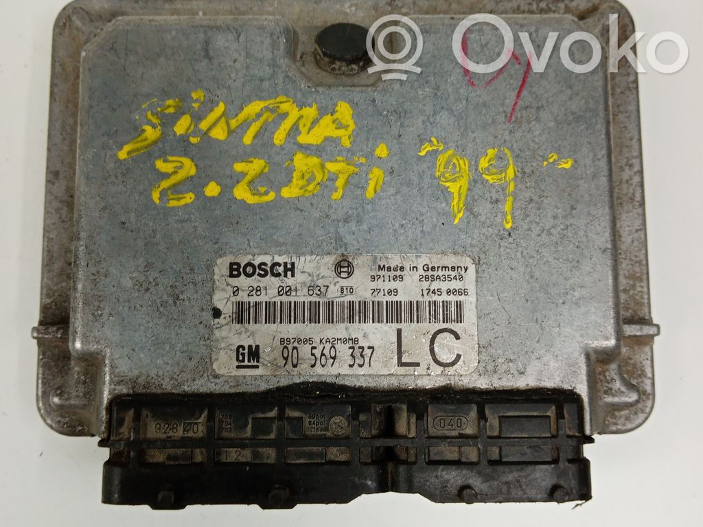 Opel Sintra Engine control unit/module 
