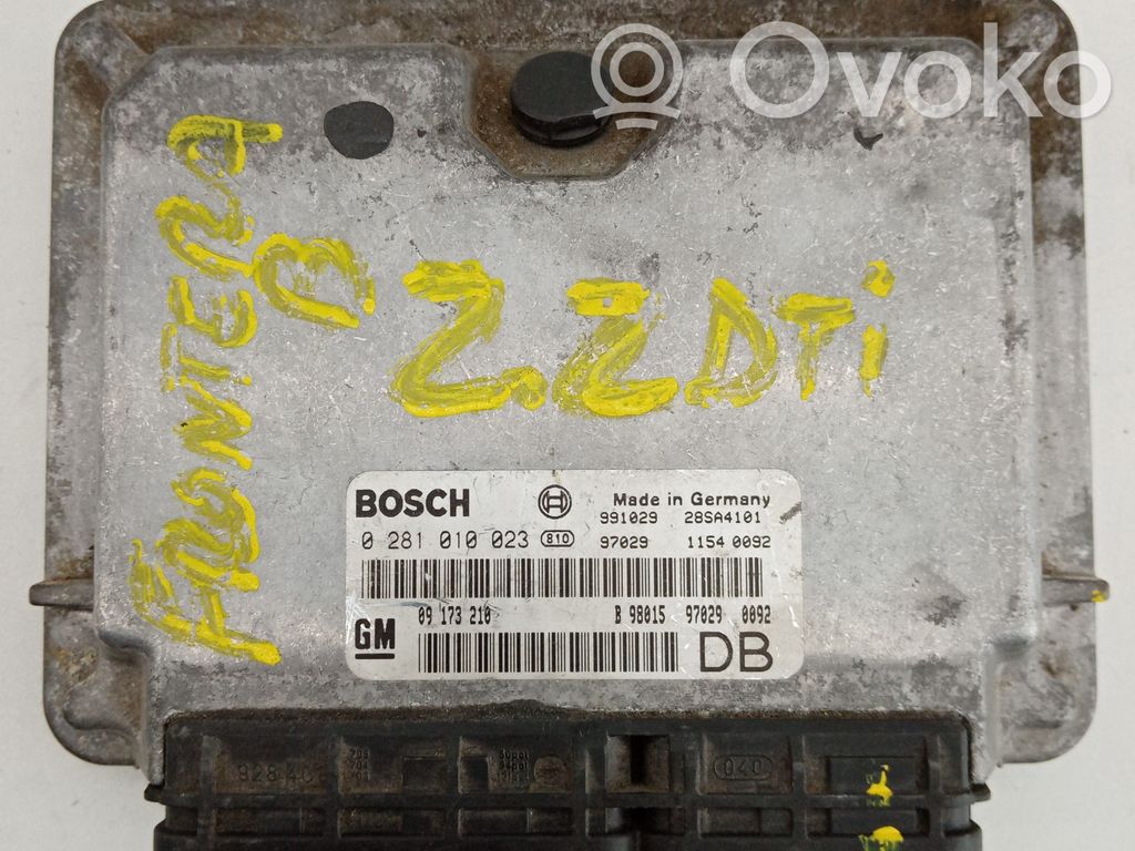Opel Frontera B Engine control unit/module 