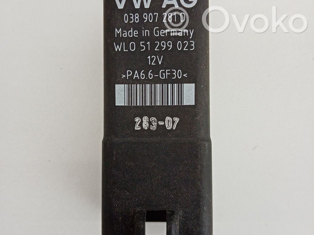 Sonstige Steuergeräte / Module   038907281D,WL051299023