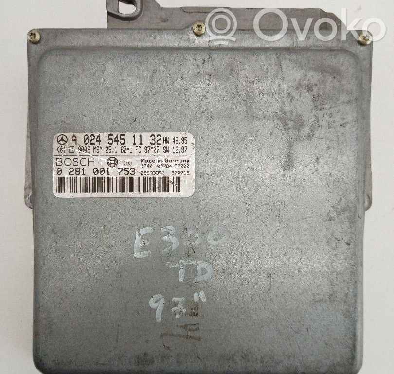 Mercedes-Benz E W210 Engine control unit/module 