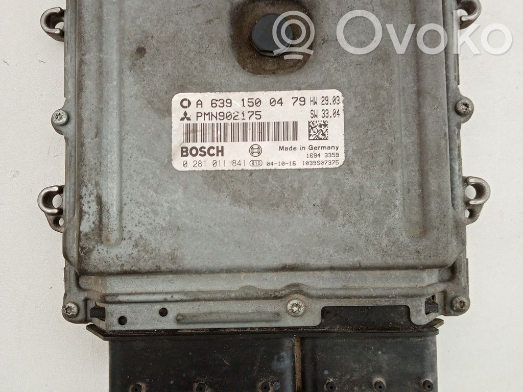 Engine control unit/module   0281011841,04,639,79,PMN902175