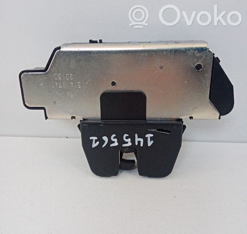Tailgate exterior lock   9684648690,9151487499