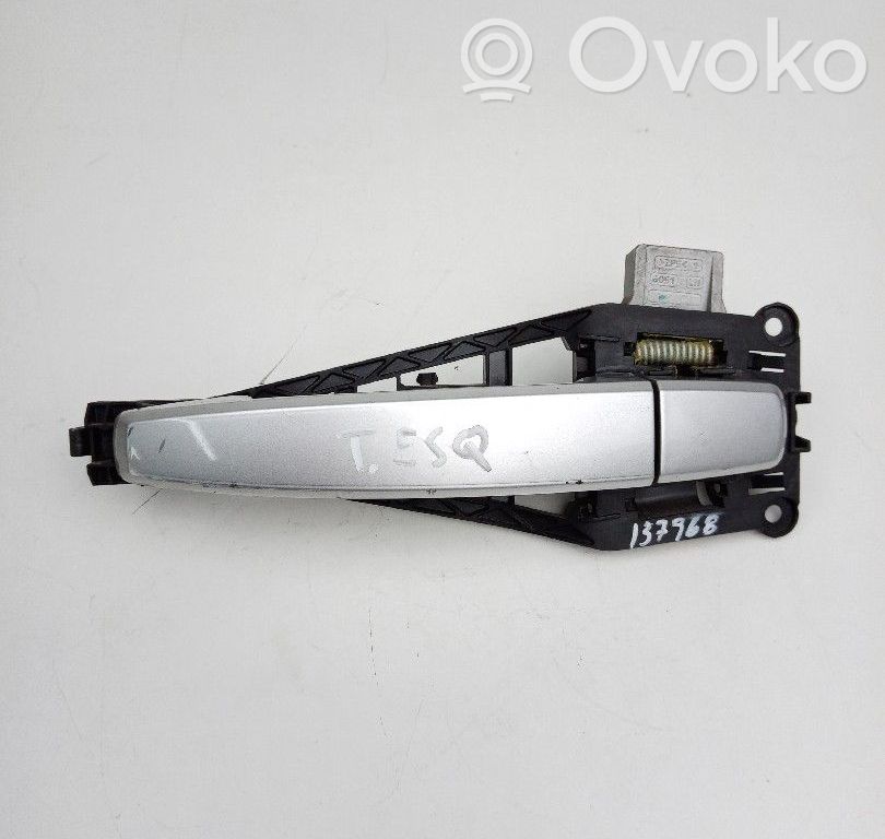 Opel Corsa D Manecilla externa puerta trasera 