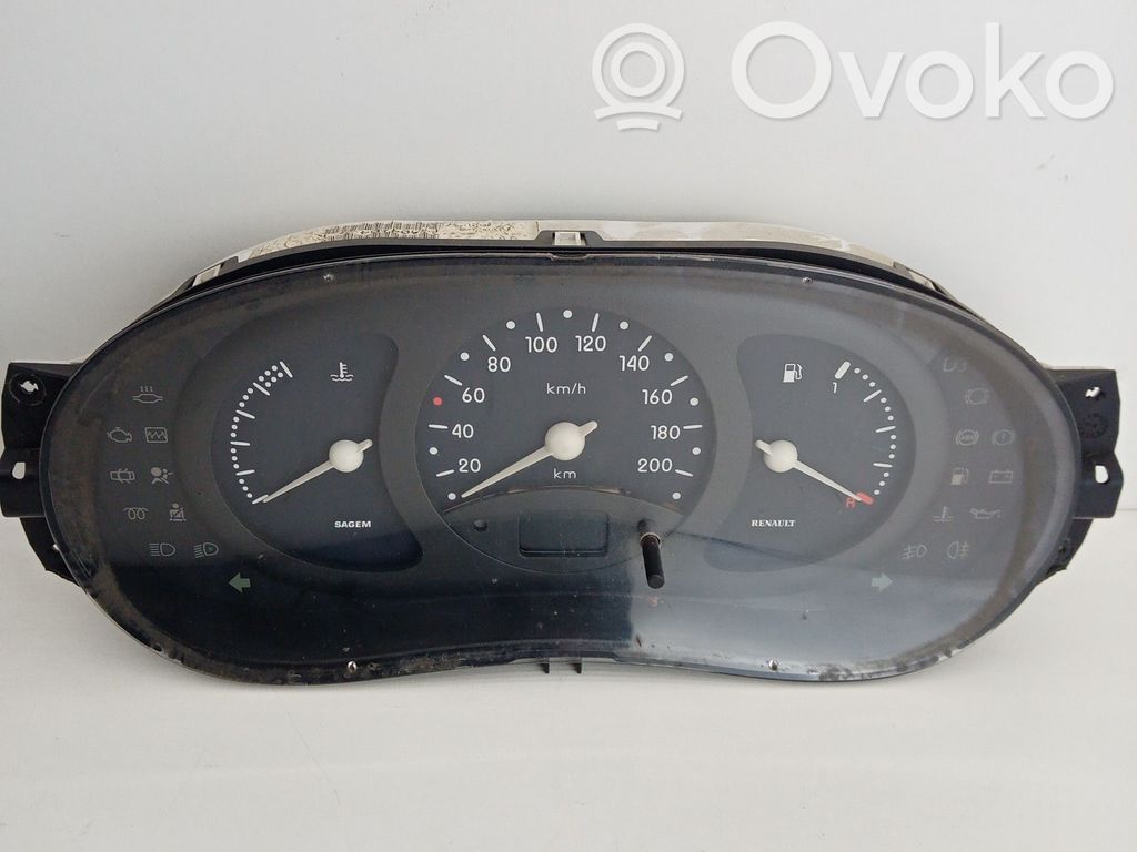 Nopeusmittari (mittaristo)   7700410430G,SAGEM