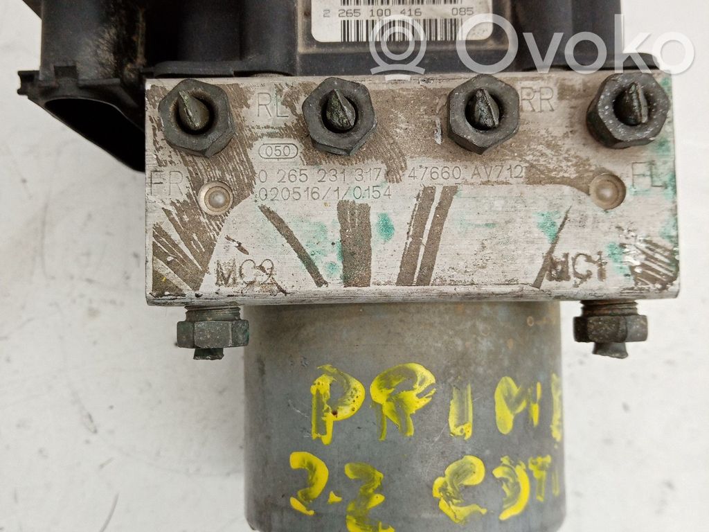 ABS Pump   0265800308,0265231317,47660AV712