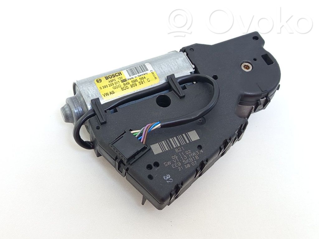 Sudedamo stogo mechanizmo varikliukas   8D0959591C,0390200017,849696564,BOSCH