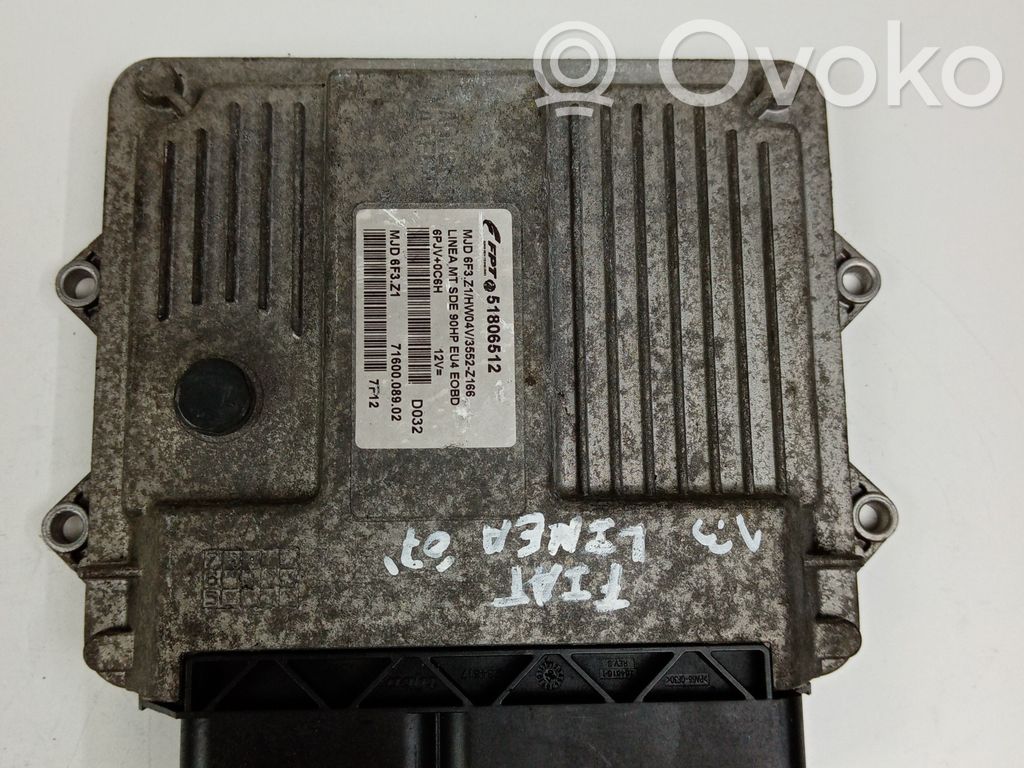 Fiat Linea Engine control unit/module 
