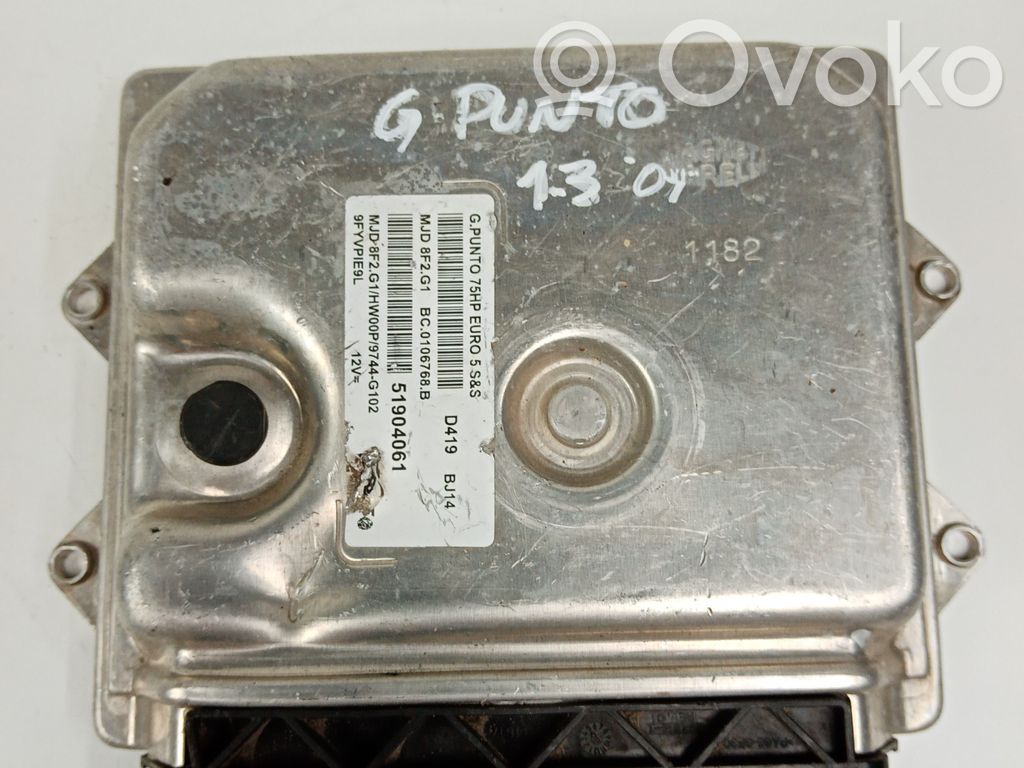 Fiat Grande Punto Engine control unit/module 