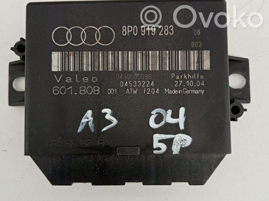 Other control units/modules   8P0919283,04533224VALEO,601808