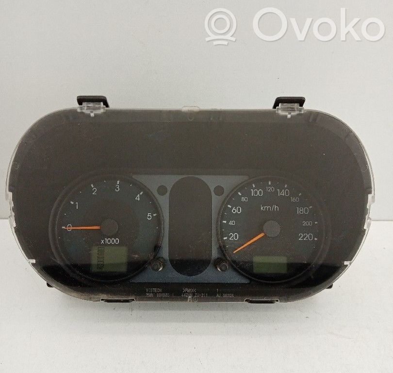 Speedometer (instrument cluster)   2S6F10841A,44ZNMZU236,VISTEON