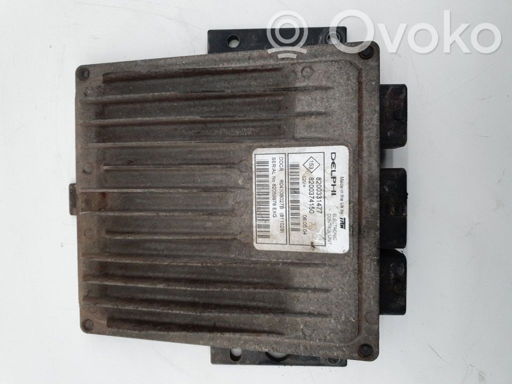 Engine control unit/module   8200331477,8200374150,R0410B027B
