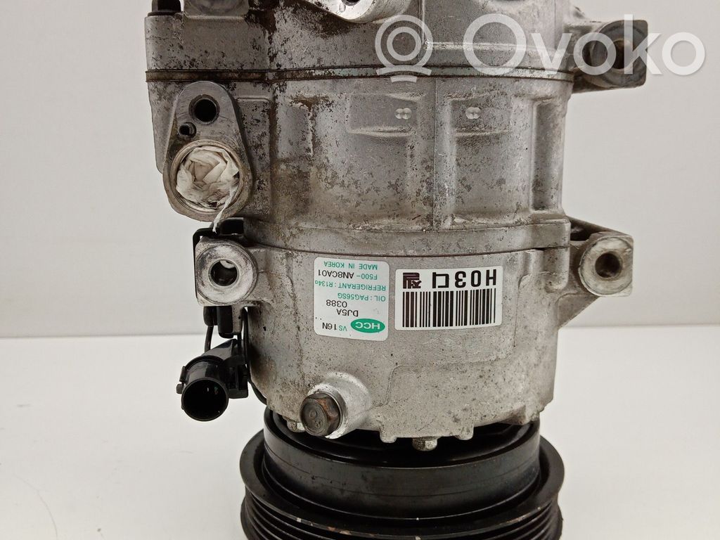 Compresseur de climatisation   DJ5A0388,F500AN8CA01