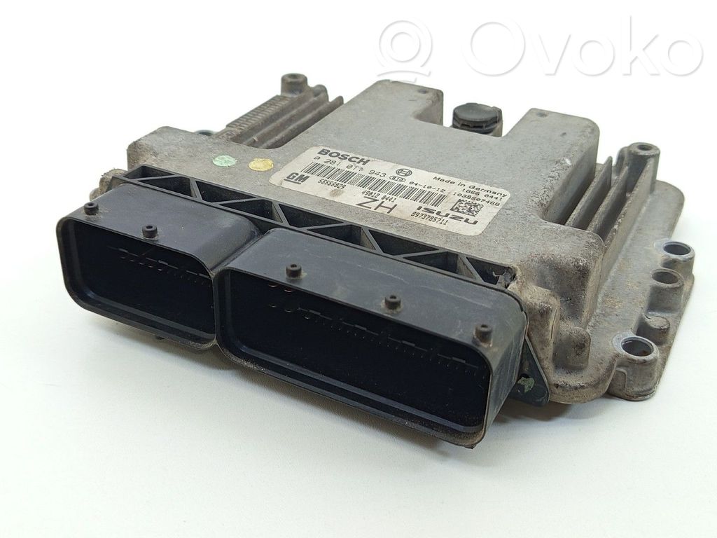 Engine control unit/module   55556829,0281011943,8973785711,BOSCH
